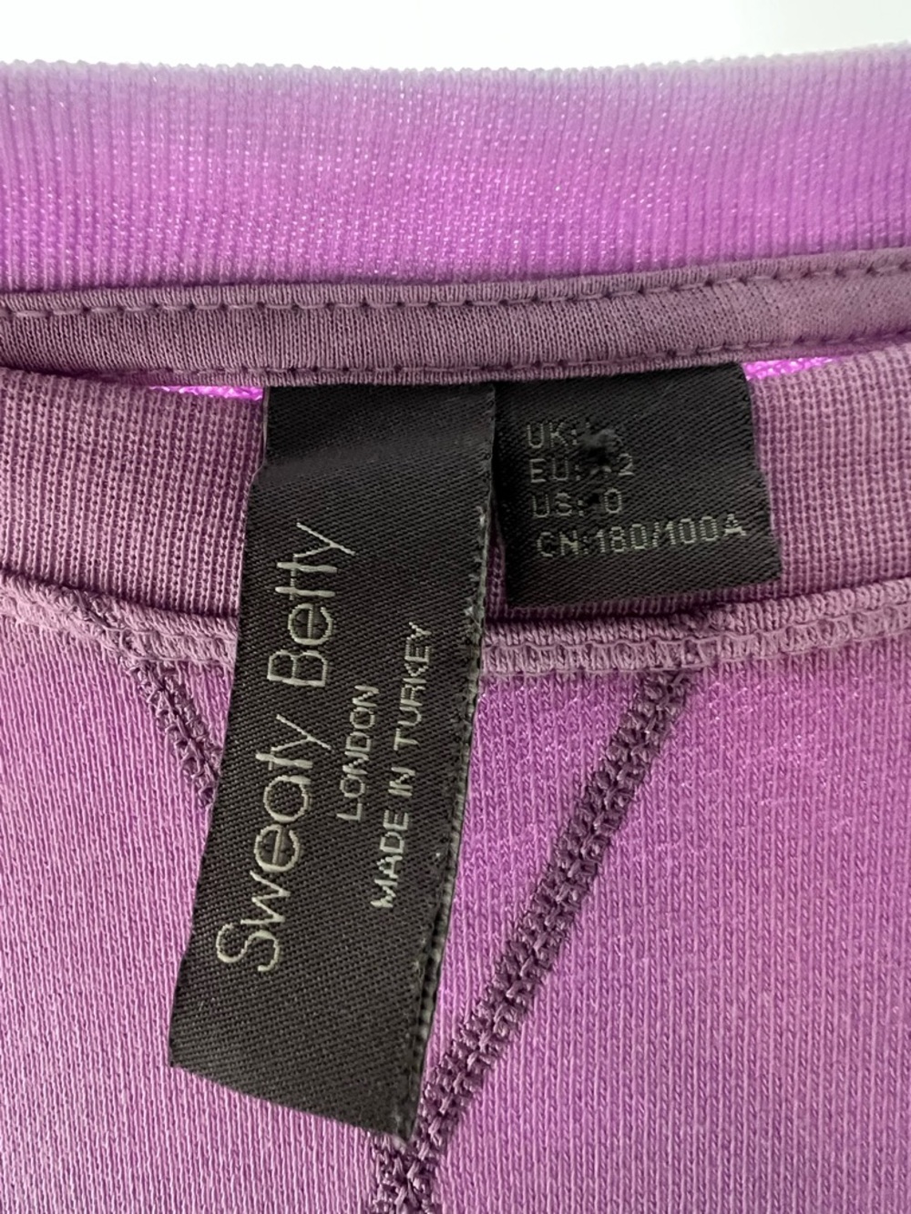 NEW Sweaty Betty After Class Split Sweatshirt, Organic Cotton Longline Crewneck - Picture 14 of 15